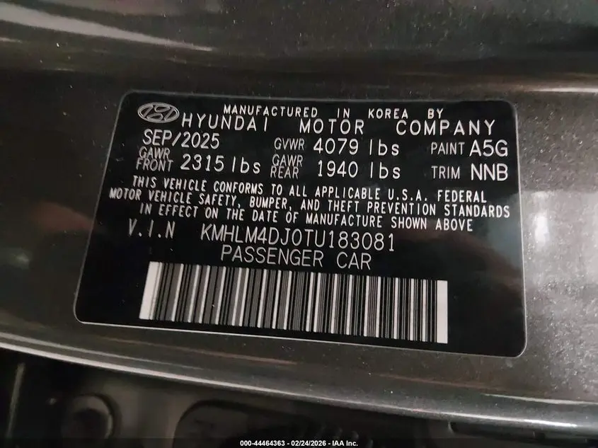 2026 HYUNDAI ELANTRA HYBRID BLUE