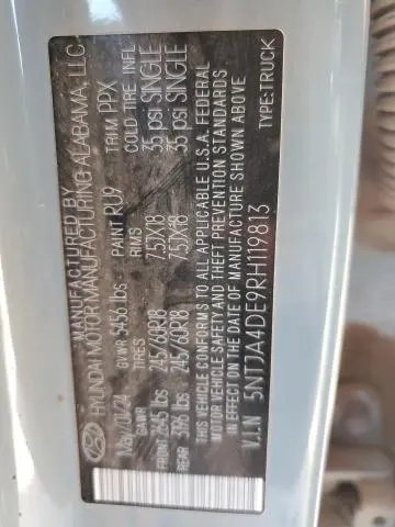 2024 HYUNDAI SANTA CRUZ SE  