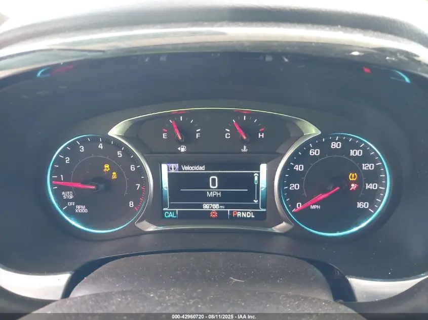 2019 CHEVROLET TRAVERSE 3LT