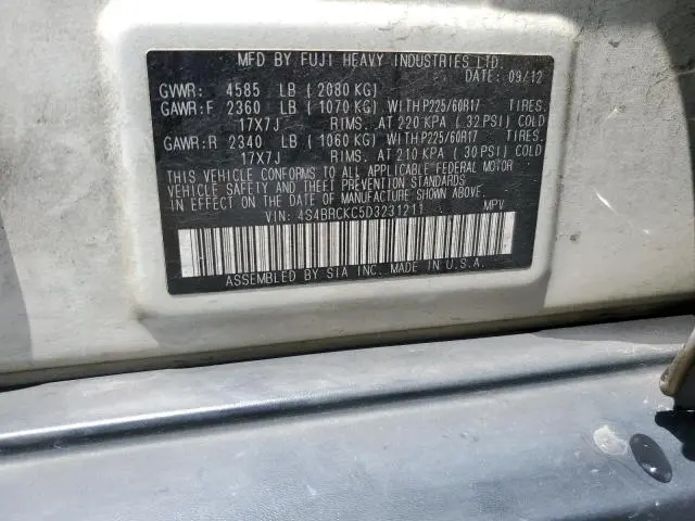 2013 SUBARU OUTBACK 2.5I LIMITED  