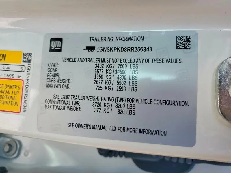 2024 CHEVROLET TAHOE K1500 Z71  