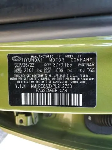 2023 HYUNDAI VENUE SEL  