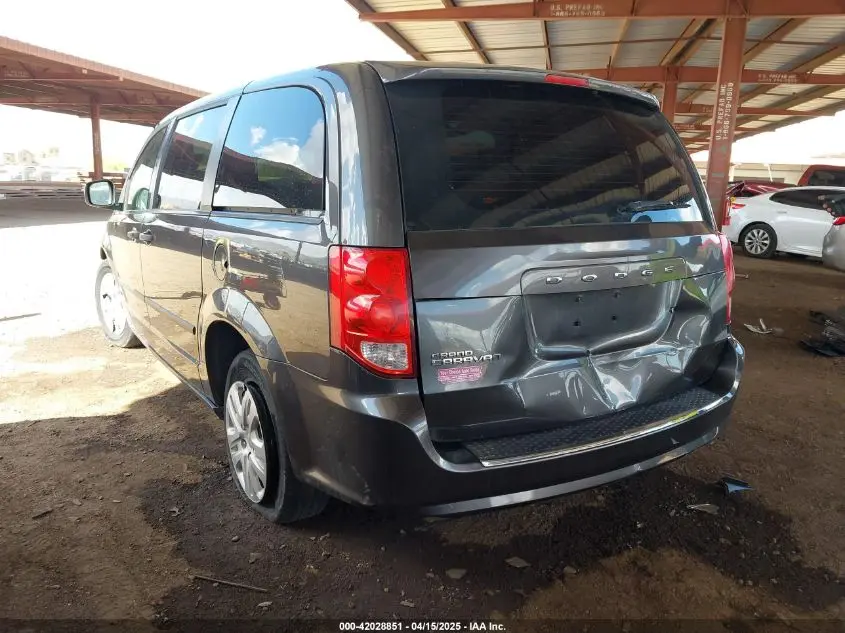 2016 DODGE GRAND CARAVAN AMERICAN VALUE PKG