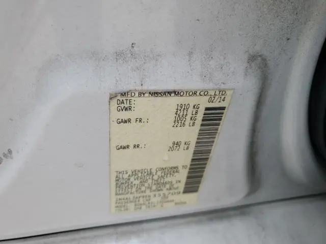 2014 NISSAN ALTIMA 2.5  