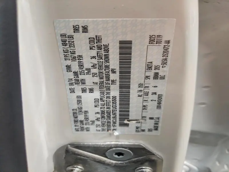 2014 FORD ESCAPE TITANIUM  