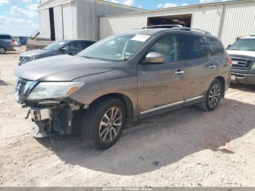 2014 NISSAN PATHFINDER SL