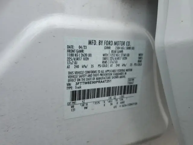 2023 FORD MAVERICK XL  