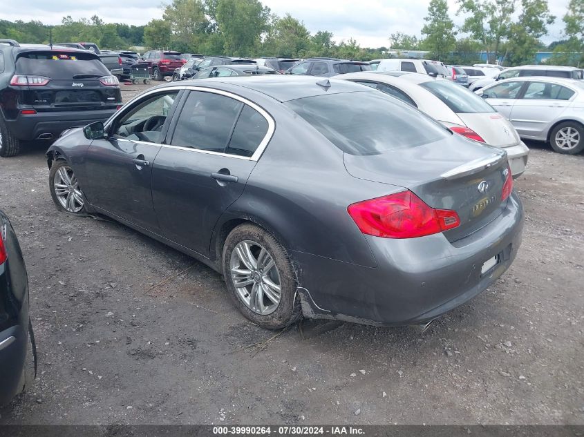 2013 INFINITI G37X  