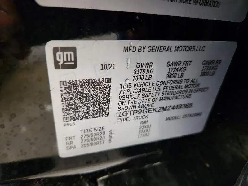 2021 GMC SIERRA K1500 ELEVATION  