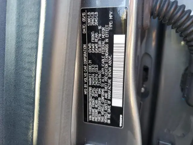 2016 VOLVO XC60 T6 PREMIER  