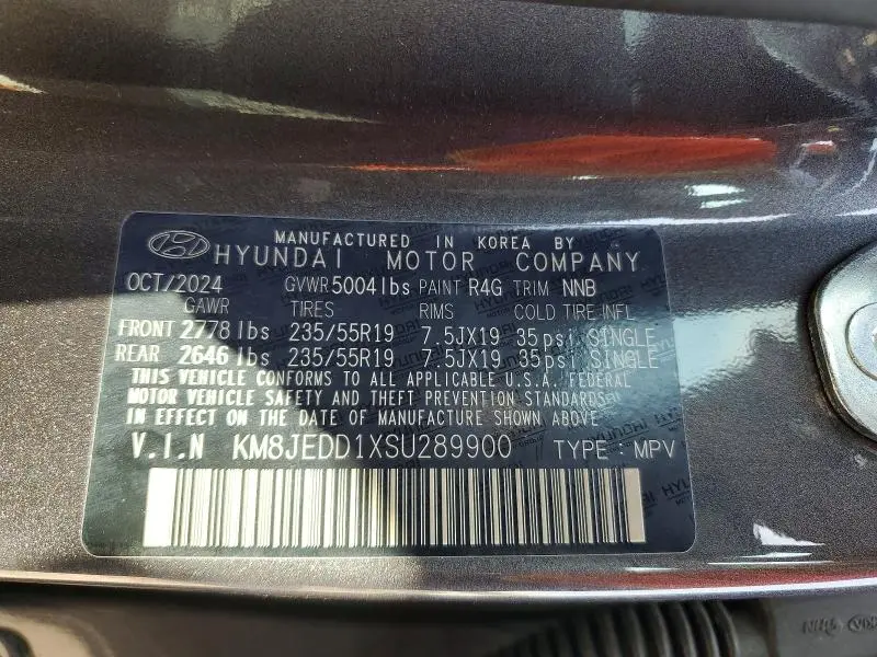 2025 HYUNDAI TUCSON LIMITED  