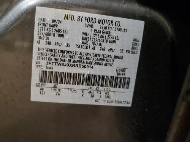 2024 FORD MAVERICK XLT  