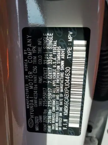 2023 HYUNDAI KONA SEL