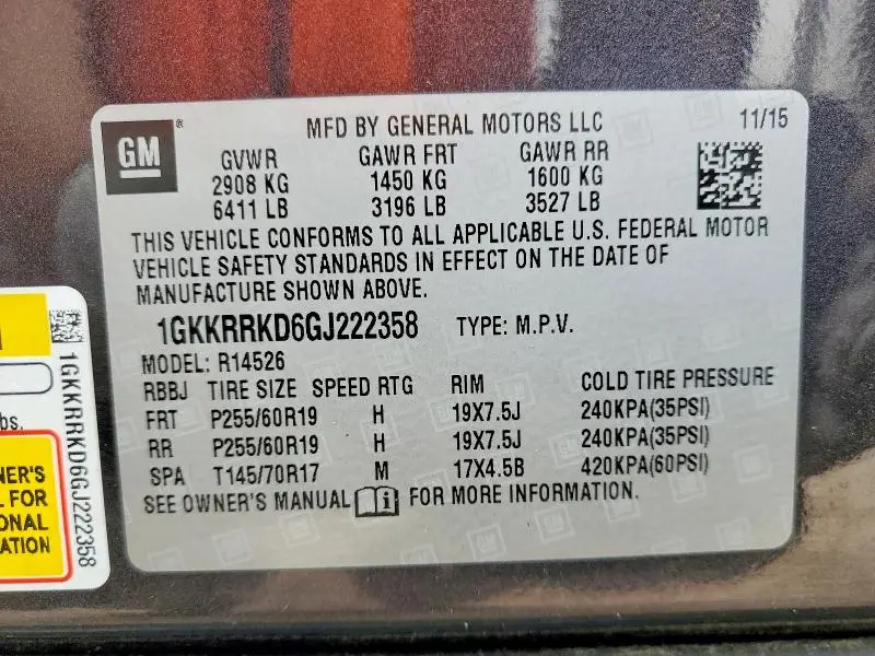 2016 GMC ACADIA SLT-1  