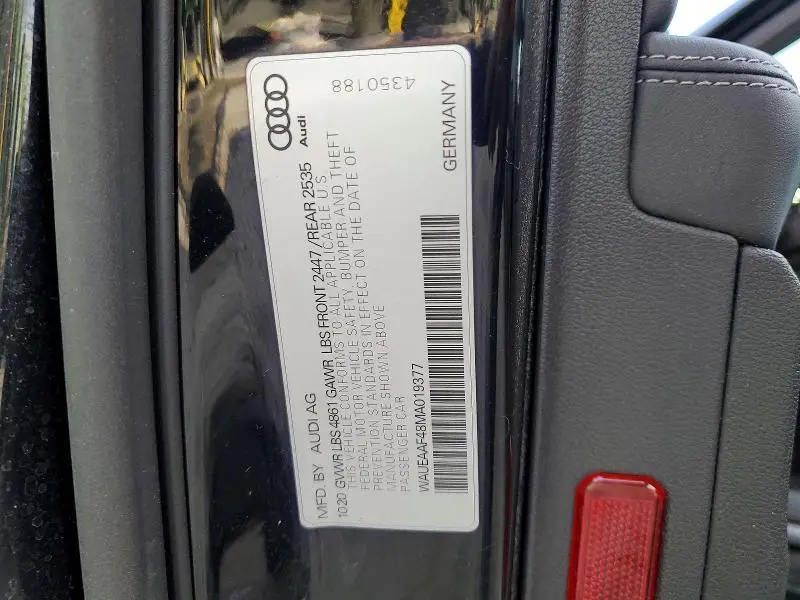 2021 AUDI A4 PREMIUM PLUS 45  