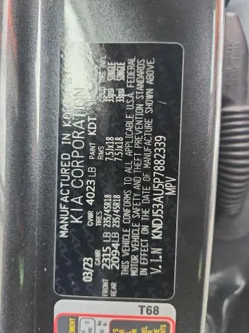 2023 KIA SOUL GT LINE  