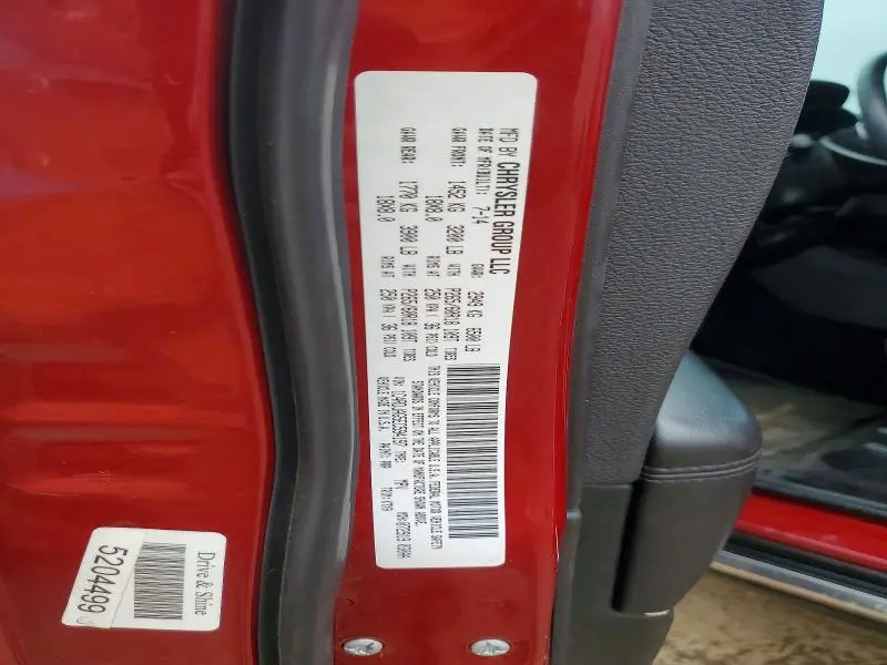 2014 DODGE DURANGO SXT  