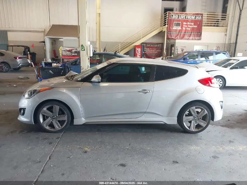 2013 HYUNDAI VELOSTER TURBO W/BLUE