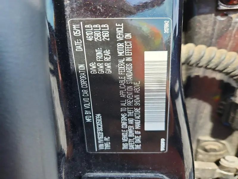 2012 VOLVO S60 T5  