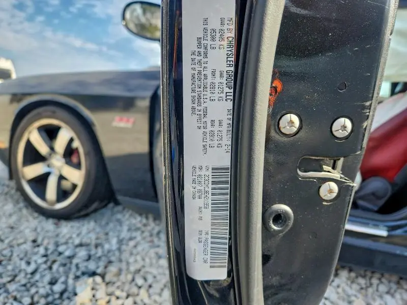 2014 DODGE CHALLENGER SRT-8  