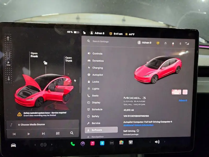 2025 TESLA MODEL 3   