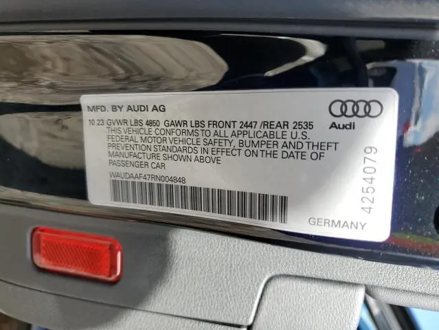 2024 AUDI A4 PREMIUM 45  