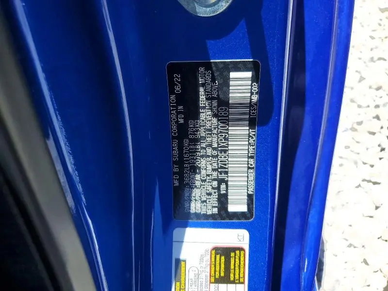 2023 SUBARU BRZ LIMITED  