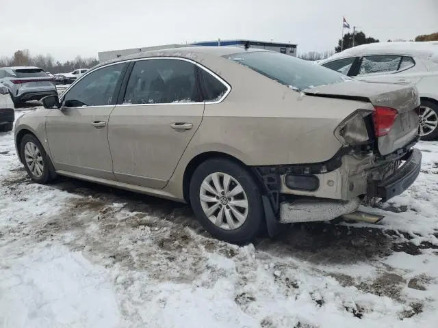2015 VOLKSWAGEN PASSAT S  
