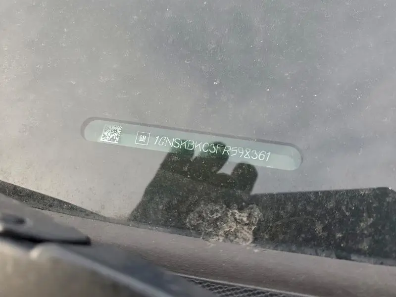 2015 CHEVROLET TAHOE K1500 LT  