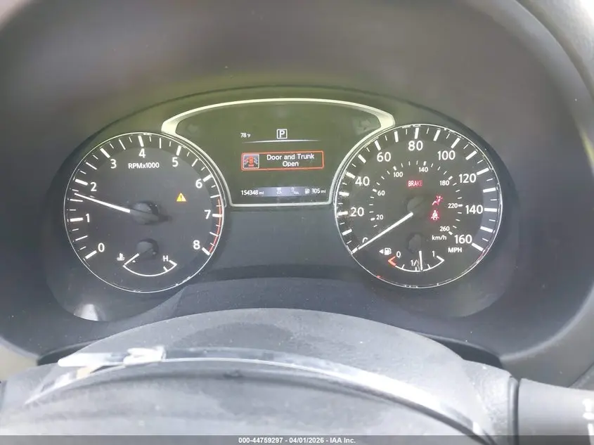2018 NISSAN ALTIMA 2.5 SV