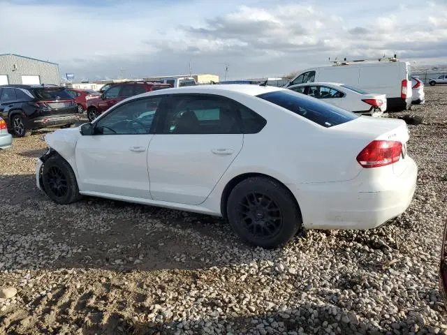 2013 VOLKSWAGEN PASSAT S  