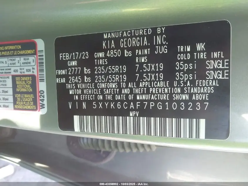 2023 KIA SPORTAGE X-LINE