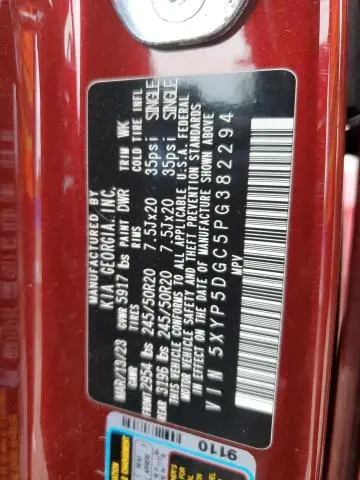 2023 KIA TELLURIDE SX  