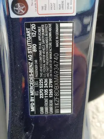 2021 MERCEDES-BENZ E 350  