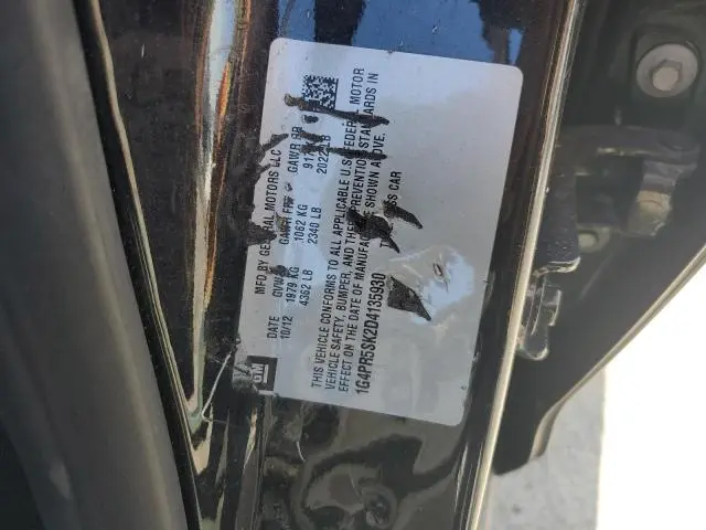 2013 BUICK VERANO CONVENIENCE  