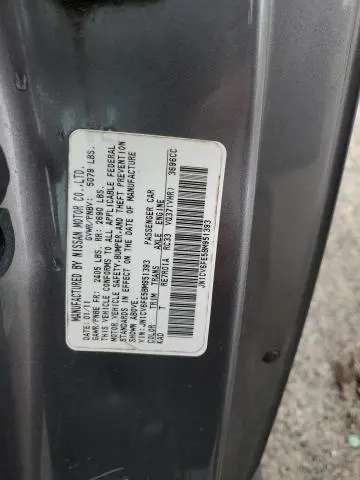 2011 INFINITI G37 BASE  