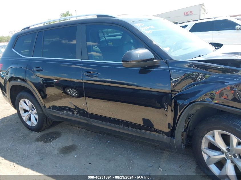 2019 VOLKSWAGEN ATLAS 3.6L V6 SE