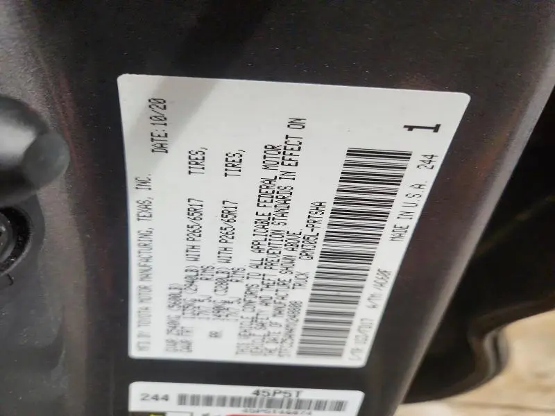 2021 TOYOTA TACOMA TRD SPORT  