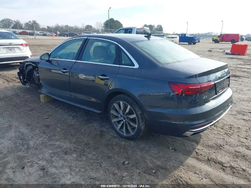 2022 AUDI A4 PREMIUM 40 TFSI QUATTRO S TRONIC