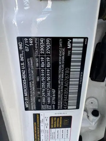 2020 MERCEDES-BENZ GLE 350 4MATIC  