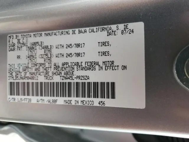 2024 TOYOTA TACOMA DOUBLE CAB  