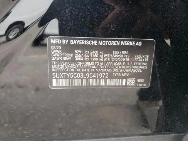2020 BMW X3 XDRIVE30I  