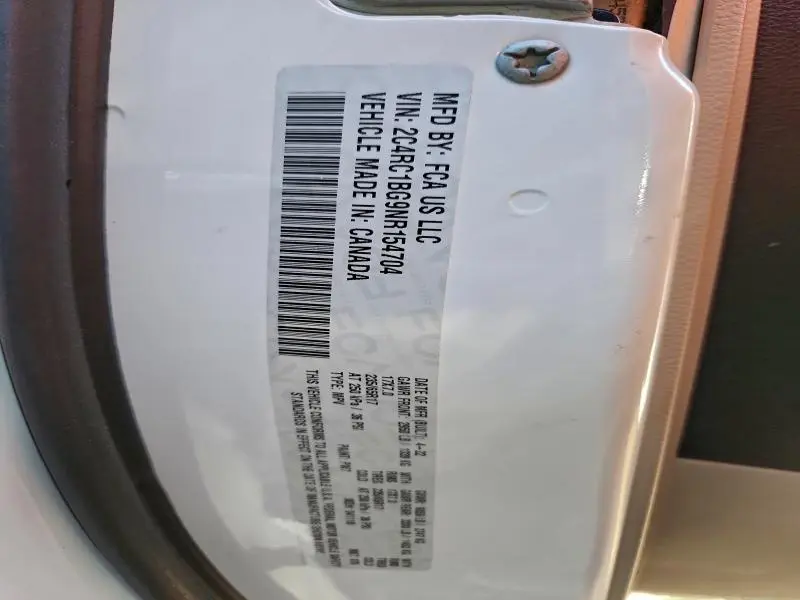 2022 CHRYSLER PACIFICA TOURING L  