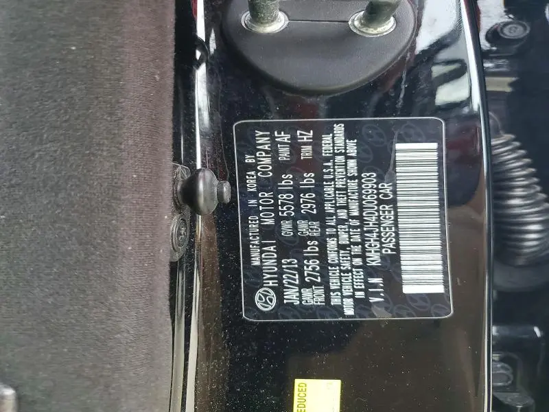 2013 HYUNDAI EQUUS SIGNATURE  