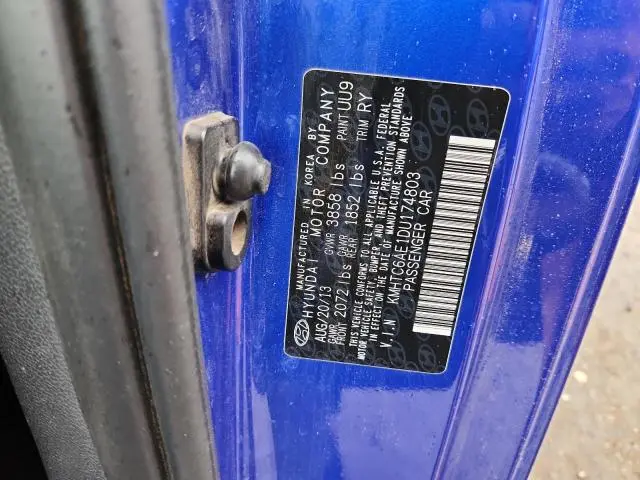 2013 HYUNDAI VELOSTER TURBO  