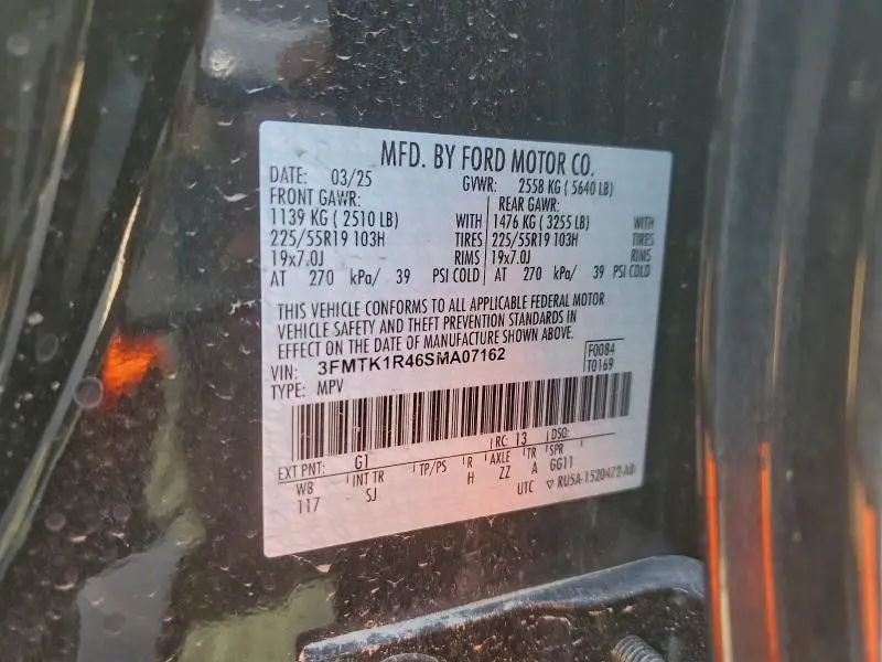 2025 FORD MUSTANG MACH-E SELECT  