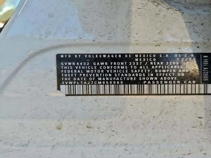 2012 VOLKSWAGEN JETTA TDI  