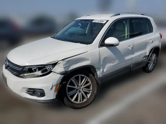 2012 VOLKSWAGEN TIGUAN S