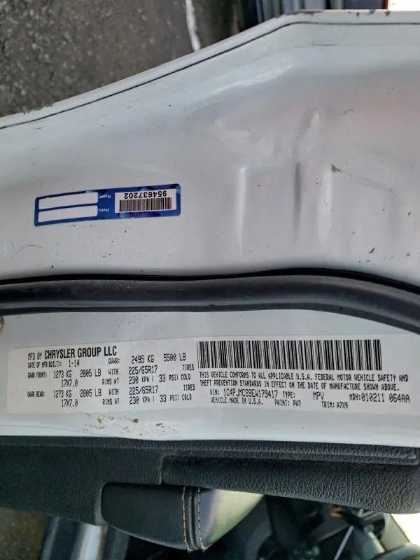 2014 JEEP CHEROKEE LATITUDE  