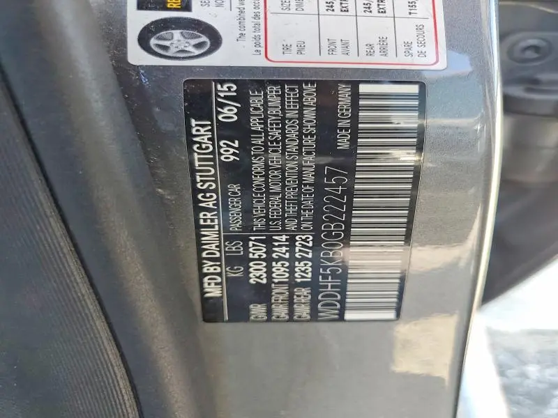2016 MERCEDES-BENZ E 350  